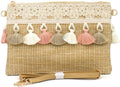 Geweven clutch 29x20,5cm