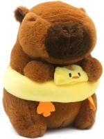 Pluche capibara 21 cm - Diverse designs - 1 stuk