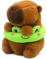Pluche capibara 21 cm - Diverse designs - 1 stuk