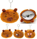 Pluche portemonnee Capybara 11,5 cm