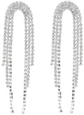 Oorbellen Kristal 8cm