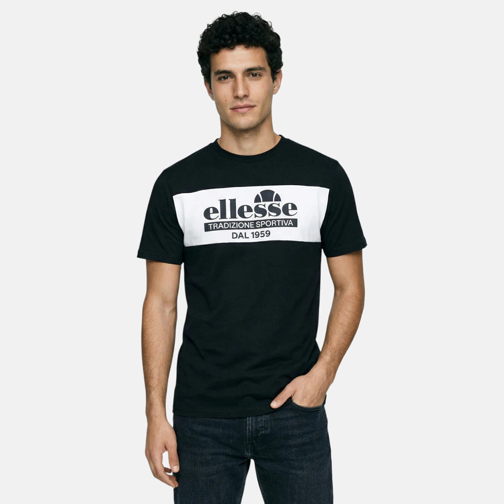 T-Shirt Ellesse zwart - wit